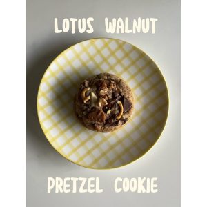 Lotus, Walnut & Pretzel Cookie
