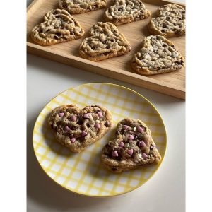 Heart Chocolate Chip Cookie
